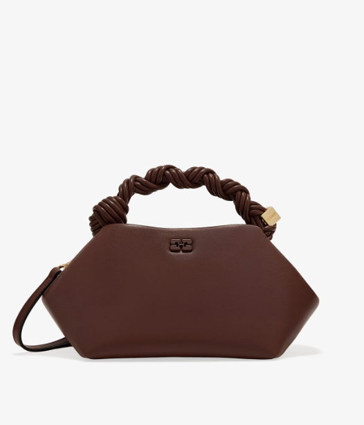 Bolso Bou Ganni mini marron Bolso Bou Ganni mini marron